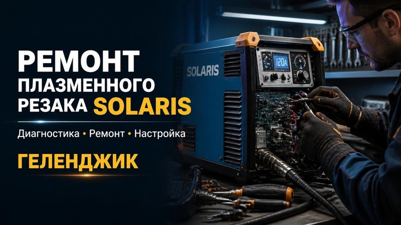 Ремонт плазменного резака Solaris
