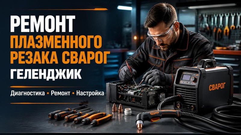Ремонт плазменного резака Сварог