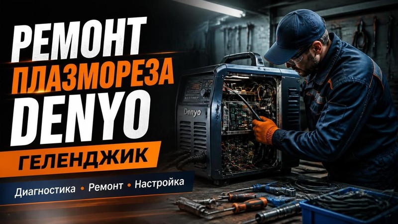 Ремонт плазмореза Denyo