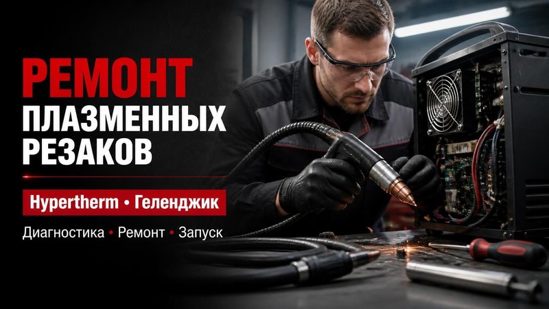 Ремонт плазменного резака Hypertherm