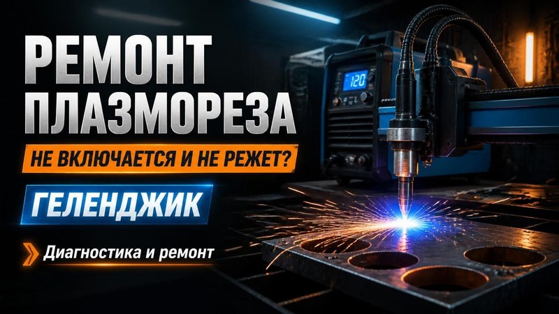 Ремонт плазмореза не включается и не режет
