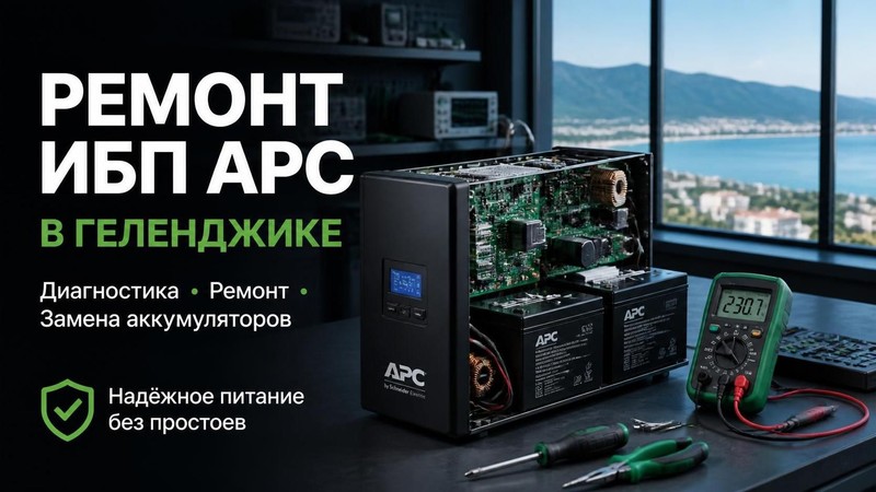 Ремонт ИБП APC by Schneider Electric