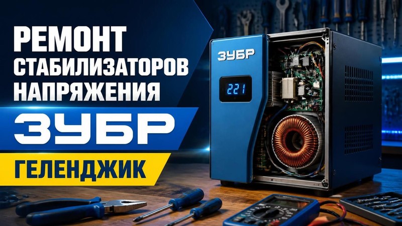 Ремонт стабилизаторов напряжения ЗУБР