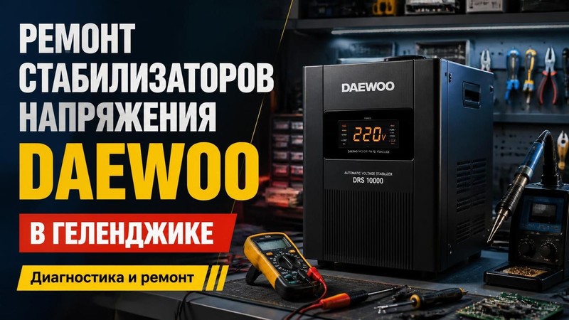 Ремонт стабилизаторов напряжения DAEWOO