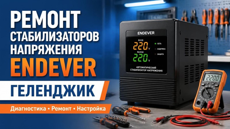Ремонт стабилизаторов напряжения ENDEVER