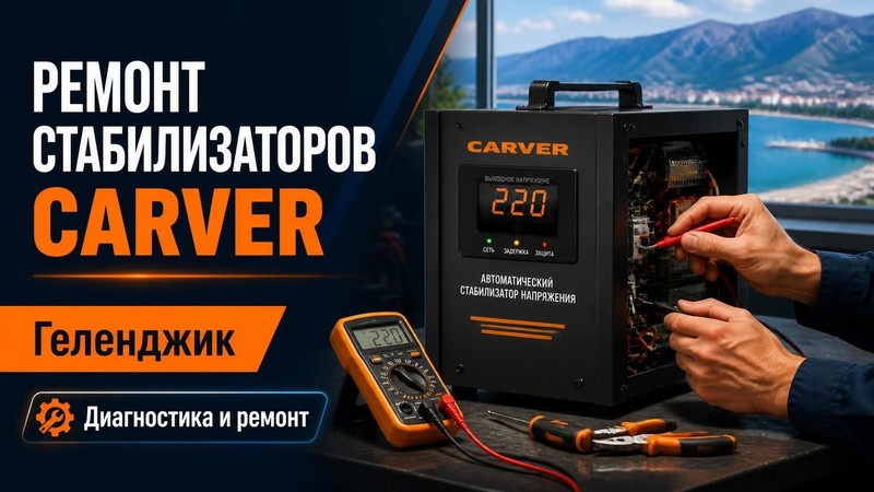 Ремонт стабилизаторов напряжения Carver