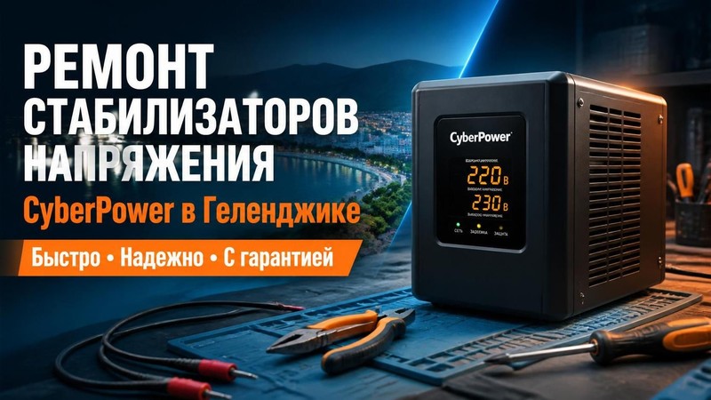 Ремонт стабилизаторов напряжения CyberPower