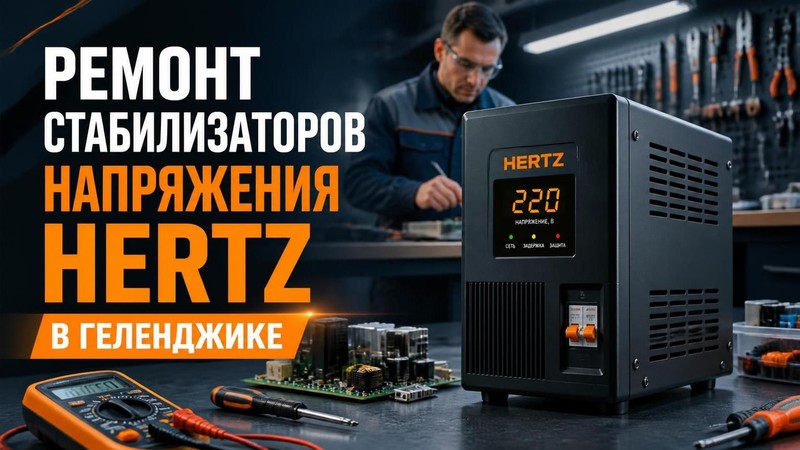 Ремонт стабилизаторов напряжения Hertz