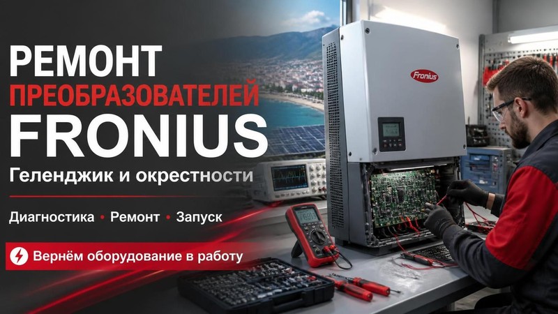 Ремонт преобразователей Fronius