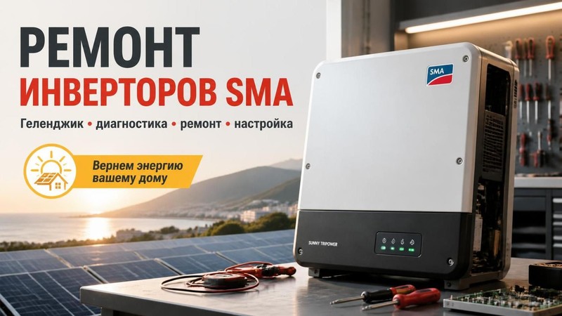 Ремонт инверторов SMA Solar Technology