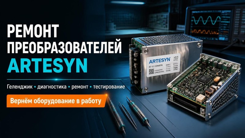 Ремонт преобразователей Artesyn