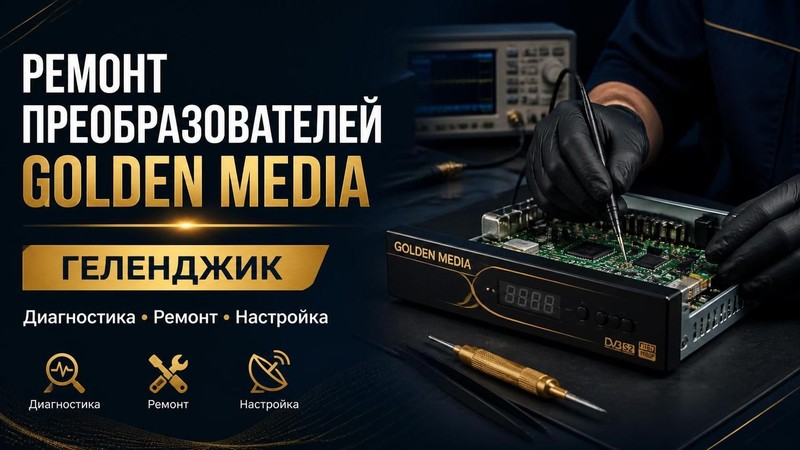 Ремонт преобразователей Golden Media