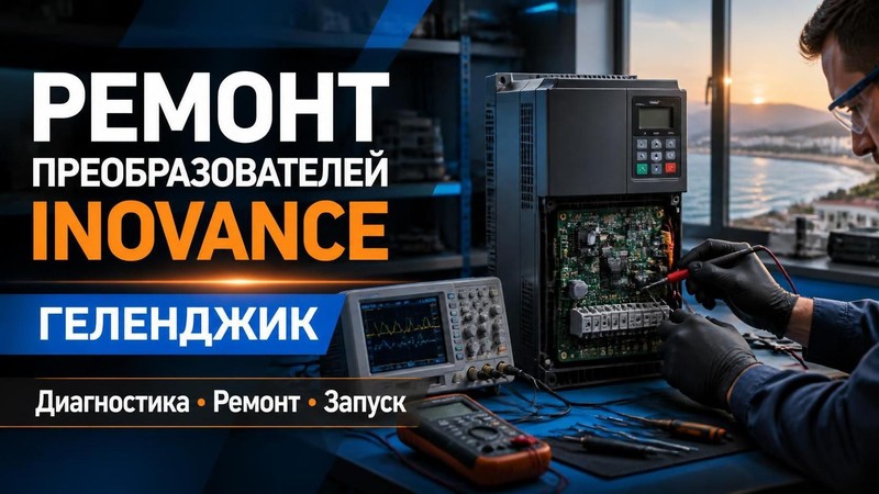 Ремонт преобразователей Inovance