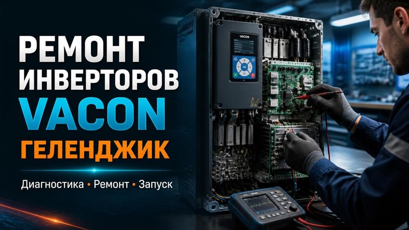 Ремонт инверторов Vacon