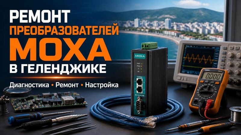 Ремонт преобразователей MOXA