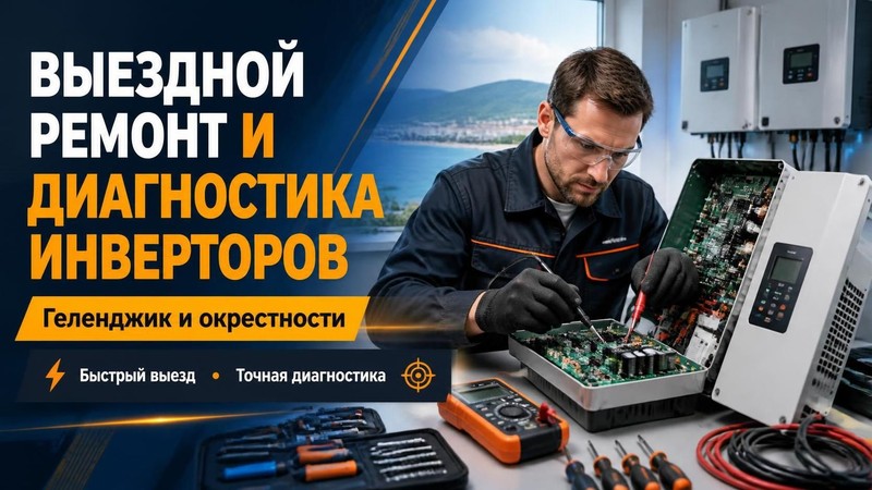 Выездной ремонт и диагностика инверторов