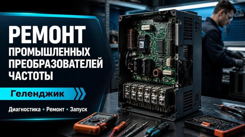 Ремонт промышленных преобразователей частоты