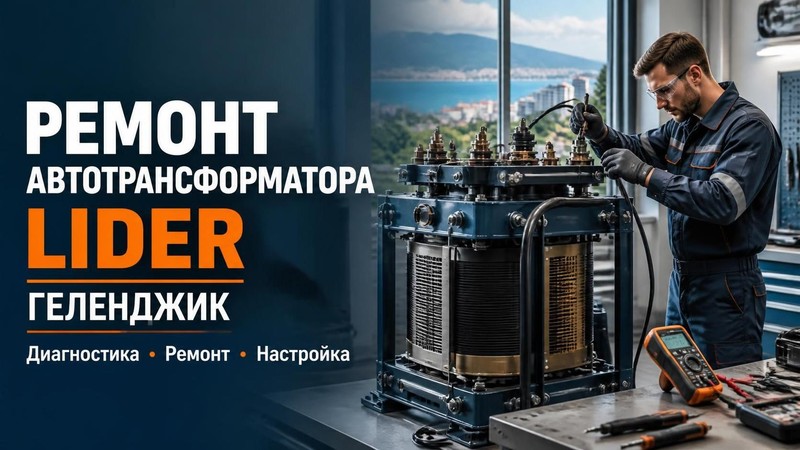 Ремонт автотрансформатора Lider