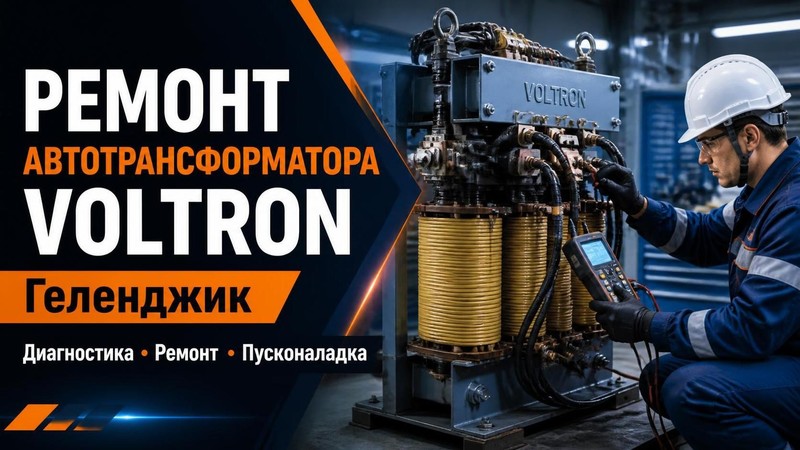 Ремонт автотрансформатора Voltron