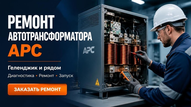 Ремонт автотрансформатора APC