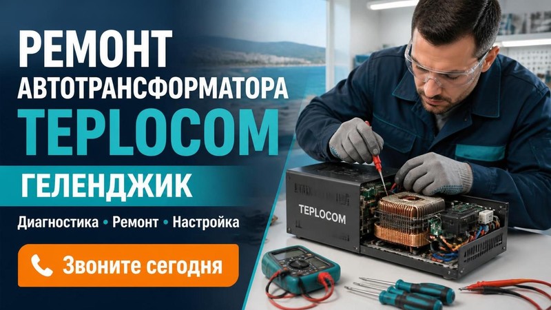 Ремонт автотрансформатора TEPLOCOM