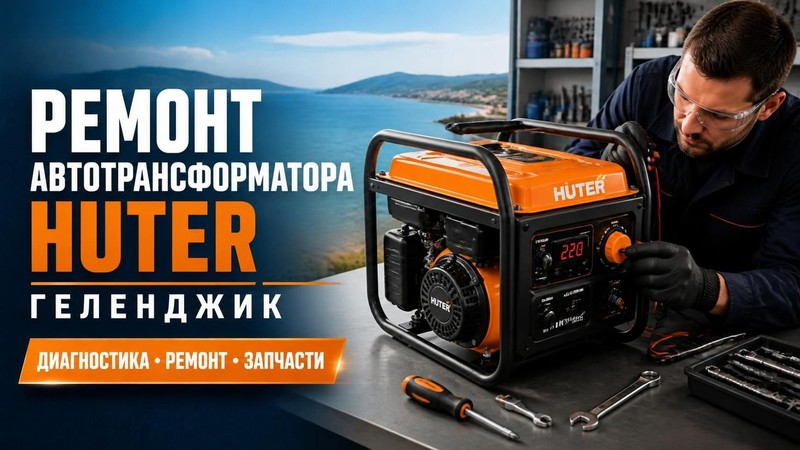 Ремонт автотрансформатора Huter