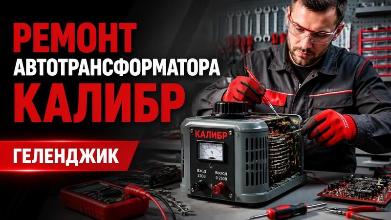 Ремонт автотрансформатора Калибр