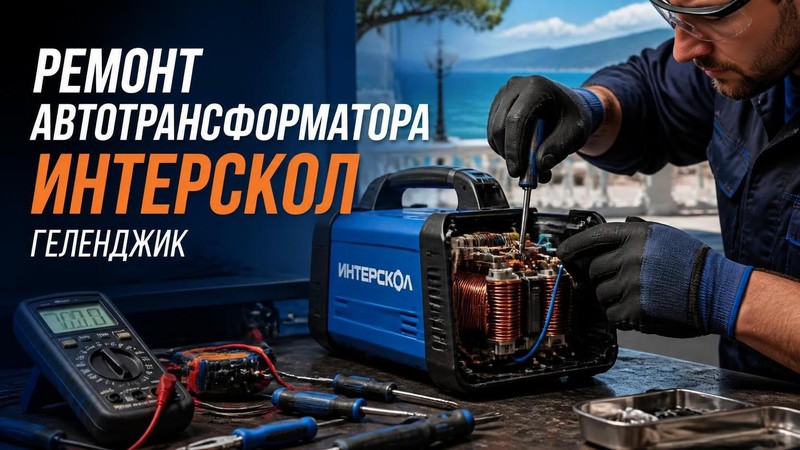 Ремонт автотрансформатора Интерскол