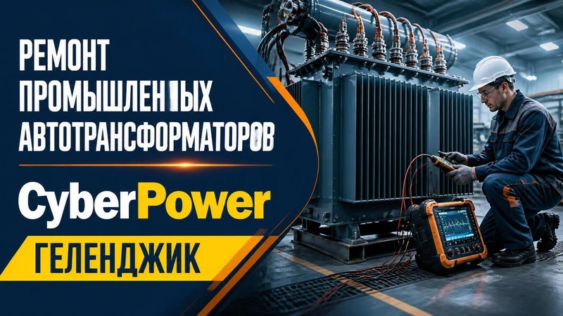 Ремонт промышленного автотрансформатора CyberPower