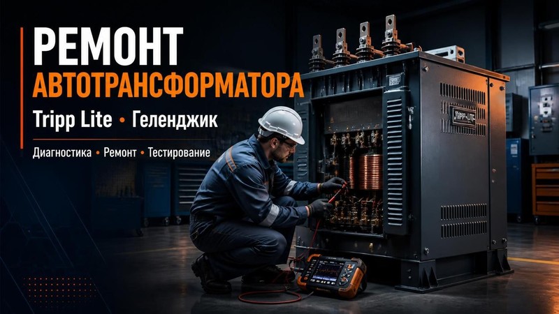 Ремонт промышленного автотрансформатора Tripp Lite