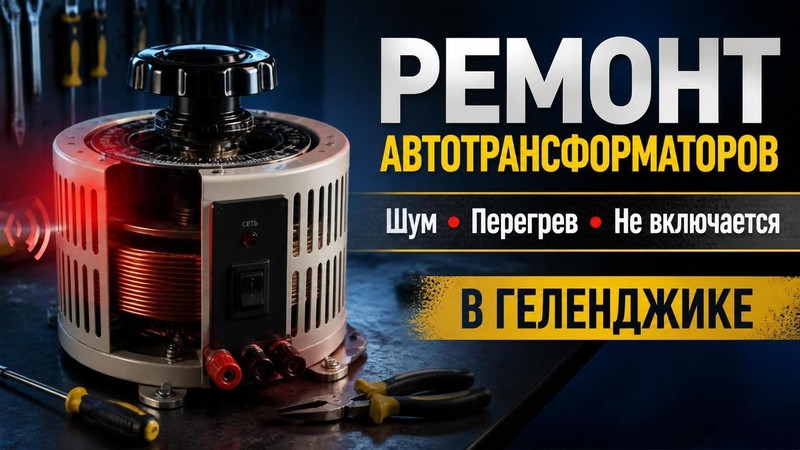 Ремонт автотрансформаторов: шум, перегрев, не включается