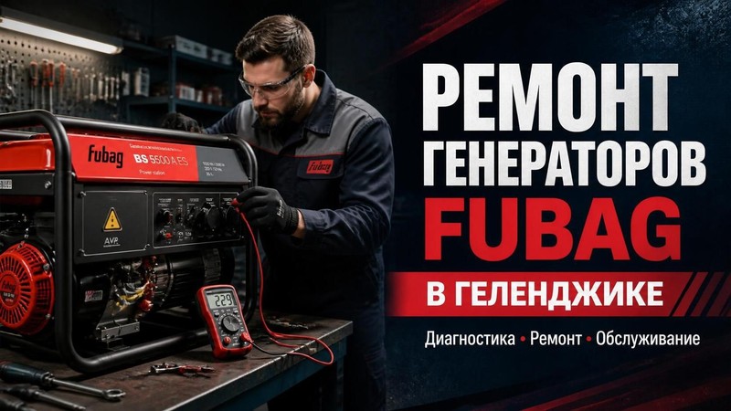 Ремонт генераторов Fubag — Виктор, фото