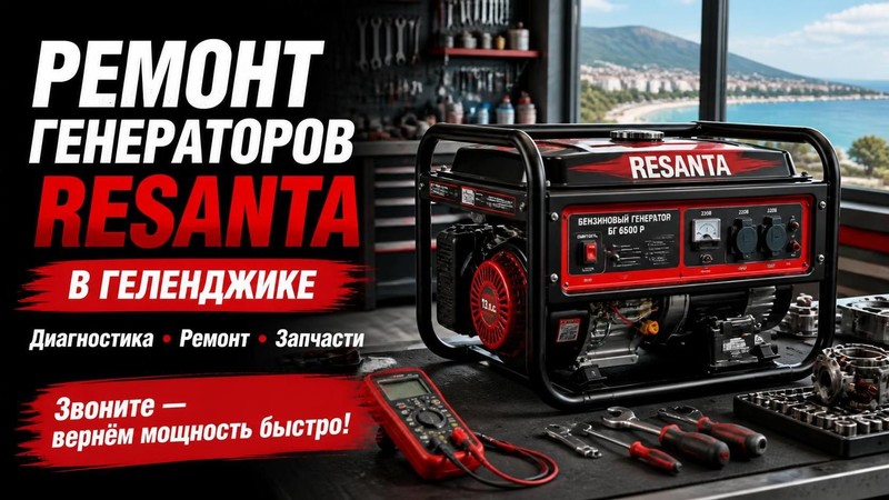 Ремонт генераторов Resanta — Андрей, фото