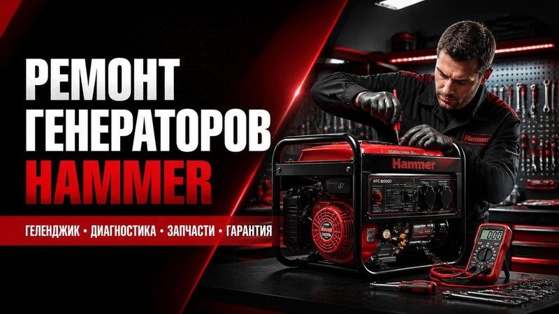 Ремонт генераторов Hammer — Виктор, фото