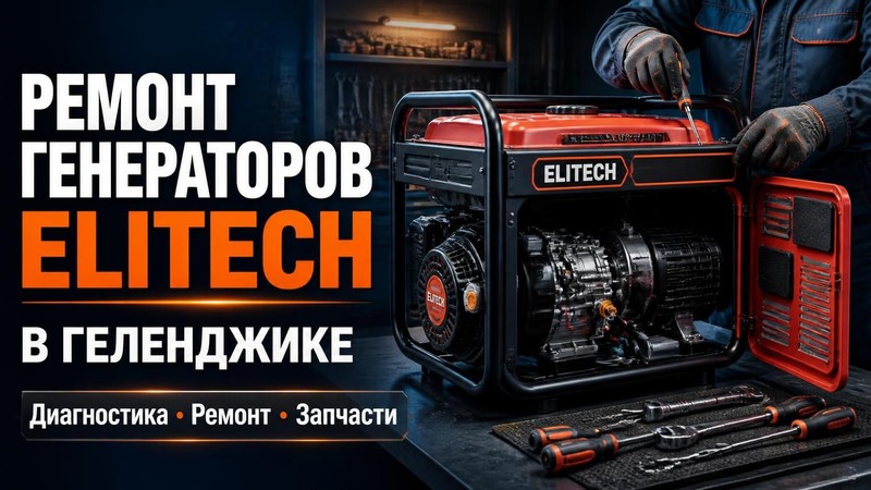 Ремонт генераторов Elitech — Дмитрий, фото