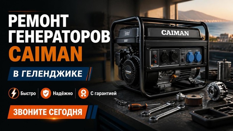 Ремонт генераторов Caiman