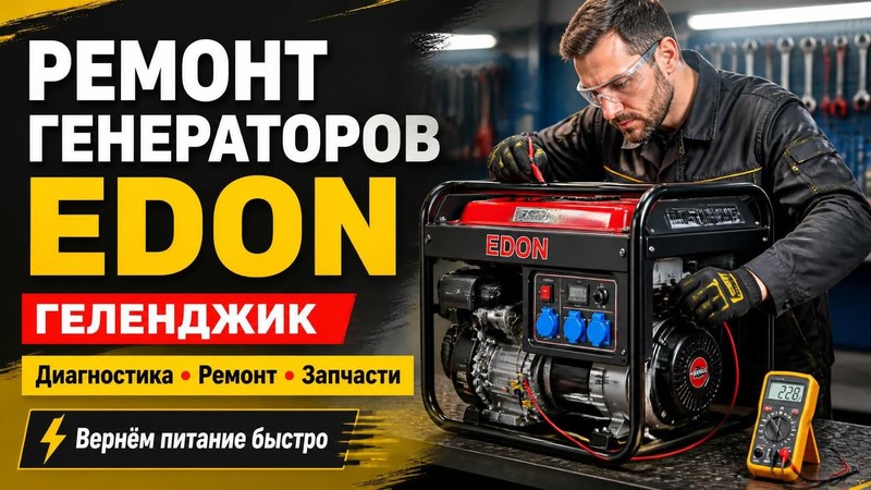 Ремонт генераторов EDON