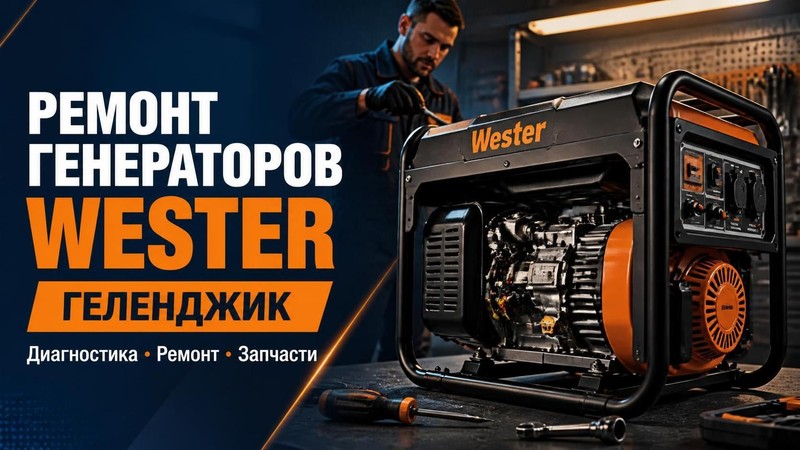 Ремонт генераторов Wester