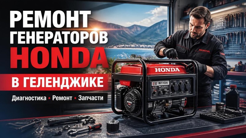 Ремонт генераторов Honda
