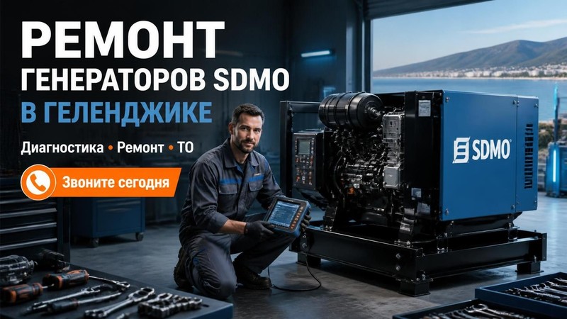 Ремонт генераторов SDMO