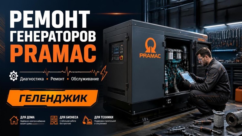 Ремонт генераторов Pramac