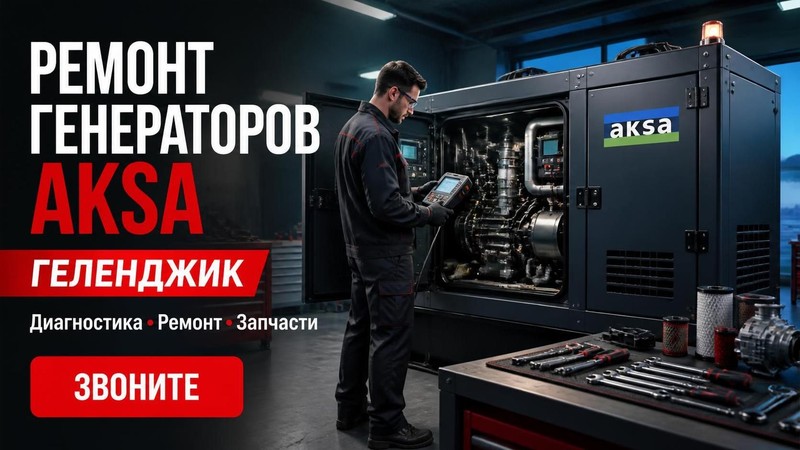 Ремонт генераторов Aksa