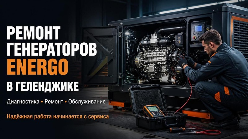 Ремонт генераторов Energo