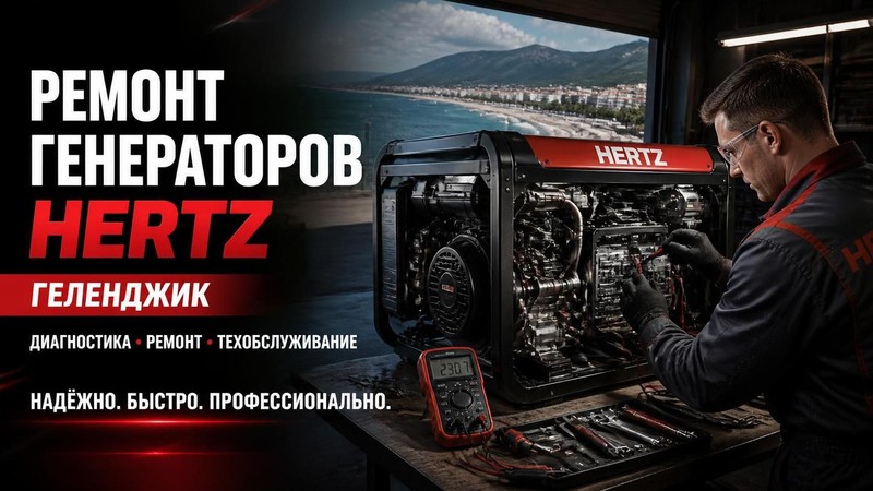 Ремонт генераторов Hertz