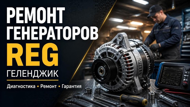 Ремонт генераторов REG