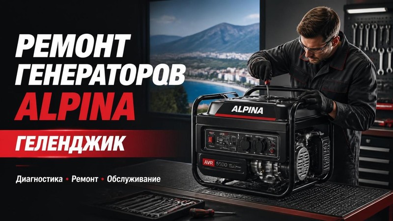 Ремонт генераторов Alpina
