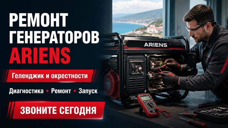 Ремонт генераторов Ariens