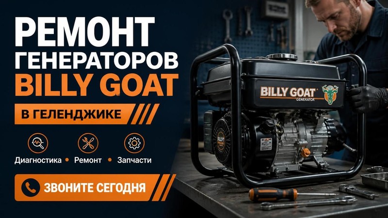 Ремонт генераторов Billy Goat