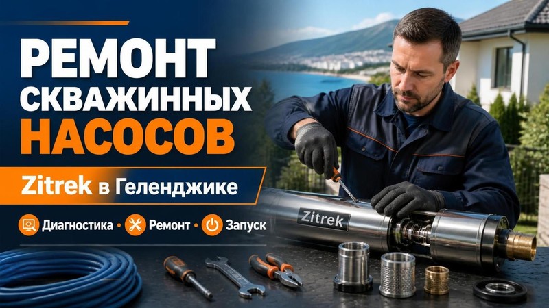 Ремонт скважинных насосов Zitrek