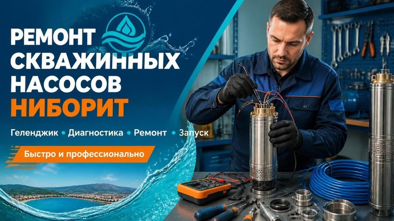 Ремонт скважинных насосов Ниборит